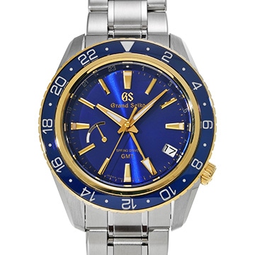 グランドセイコー スポーツコレクション スプリングドライブ GMT SBGE248 ブルー メンズ 時計 【中古】【wristwatch】