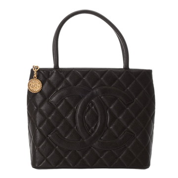 シャネル マトラッセ 復刻トート ブラウン A01804 キャビアスキン レディース バッグ 【中古】【bag】