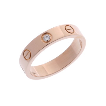 カルティエ ミニラブリング #49 1PD ゴールド CRB4050749 K18ピンクゴールド PG レディース ジュエリー 【中古】【jewelry】
