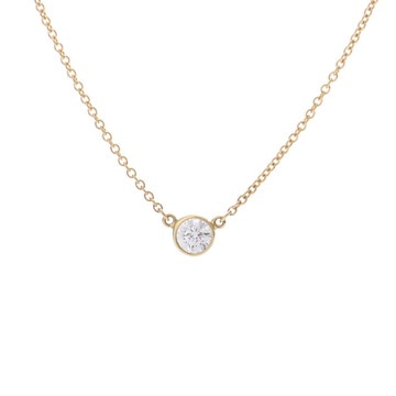 ティファニー バイザヤード ネックレス ゴールド K18イエローゴールド YG レディース ジュエリー 【中古】【jewelry】