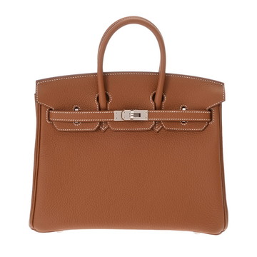 エルメス バーキン 25 ゴールド トゴ レディース バッグ 【未使用】【bag】