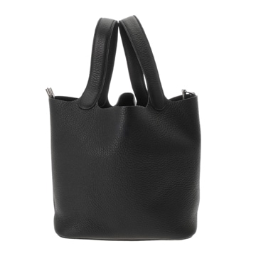 エルメス ピコタン ロック MM ブラック トリヨンクレマンス レディース バッグ 【中古】【bag】
