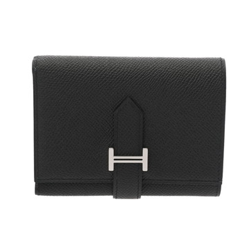 エルメス ベアン コンビネ ブラック ヴォーエプソン レディース 財布 【中古】【purse】