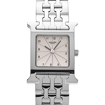 エルメス Hウォッチ HH1.210.260/4804 ホワイト レディース 時計 【中古】【wristwatch】