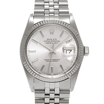 ロレックス デイトジャスト 16014 シルバー メンズ 時計 【中古】【wristwatch】