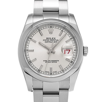 ロレックス デイトジャスト 116200 シルバー メンズ 時計 【中古】【wristwatch】