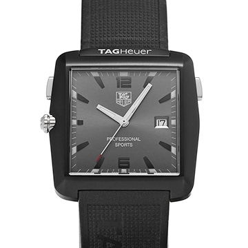 タグ ホイヤー プロフェッショナル スポーツ ゴルフウォッチ WAE1113.FT6004 グレー メンズ 時計 【中古】【wristwatch】