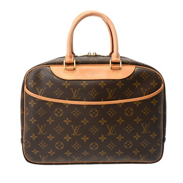 ルイ ヴィトン モノグラム ドーヴィル ブラウン M47270 モノグラムキャンバス レディース バッグ 【中古】【bag】