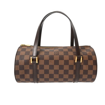 ルイ ヴィトン ダミエ パピヨン 26 エベヌ N51304 ダミエキャンバス レディース バッグ 【中古】【bag】