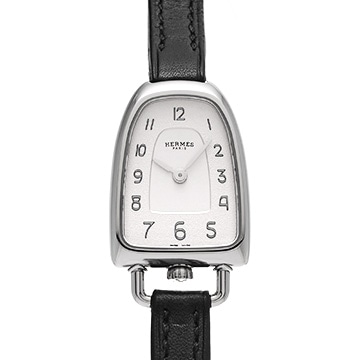エルメス ギャロップ ドゥ エルメス 053761WW00 シルバー レディース 時計 【中古】【wristwatch】