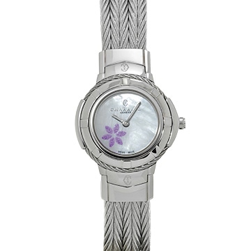 シャリオール ケルティック CE426S.640.011 ホワイトシェル レディース 時計 【中古】【wristwatch】