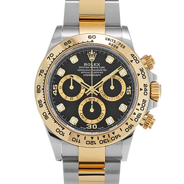 ロレックス コスモグラフ デイトナ 116503G ブラック/ダイヤモンド メンズ 時計 【中古】【wristwatch】