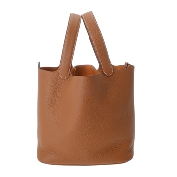 エルメス ピコタン ロックMM ゴールド トリヨンクレマンス レディース バッグ 【未使用】【bag】