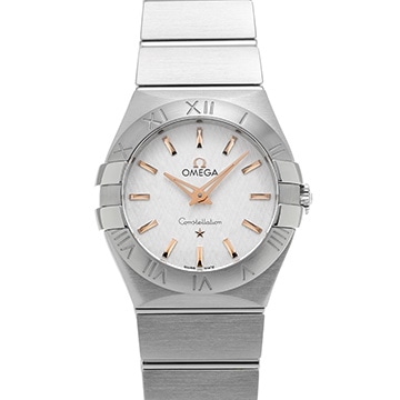オメガ コンステレーション クォーツ 123.10.27.60.02.004 シルバー レディース 時計 【新品】【wristwatch】