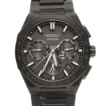 セイコー アストロン バイオハザード デスアイランド SBXC129 ブラック メンズ 時計 【中古】【wristwatch】
