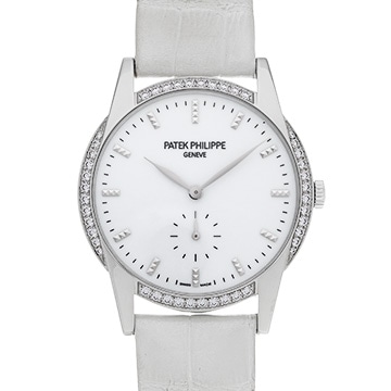 パテック フィリップ カラトラバ  7122/200G-001 ホワイト レディース 時計 【中古】【wristwatch】