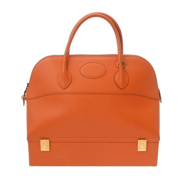 エルメス マクファーソン オレンジ ボックスカーフ レディース バッグ 【中古】【bag】