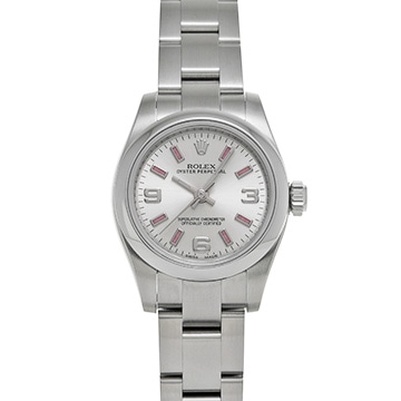 ロレックス オイスターパーペチュアル 176200 シルバー レディース 時計 【中古】【wristwatch】