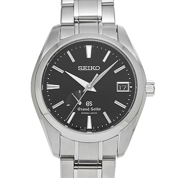 グランドセイコー スプリングドライブ  SBGA003 ブラック メンズ 時計 【中古】【wristwatch】