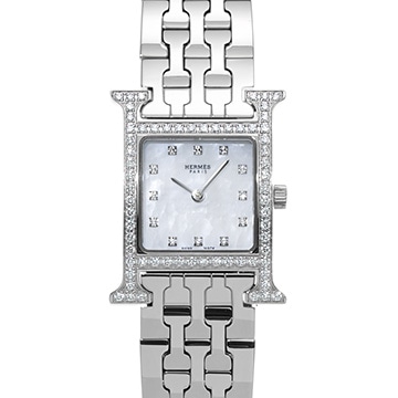エルメス Hウォッチ HH1.230 シルバー レディース 時計 【中古】【wristwatch】