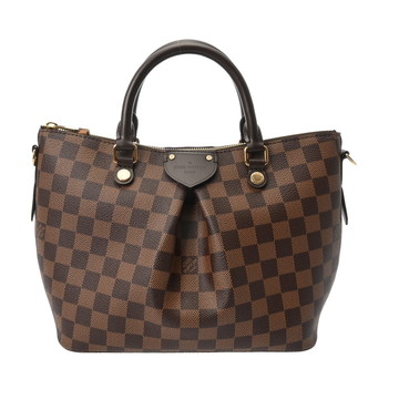 ルイ ヴィトン ダミエ シエナ PM 2WAY エベヌ N41545 ダミエキャンバス レディース バッグ 【中古】【bag】