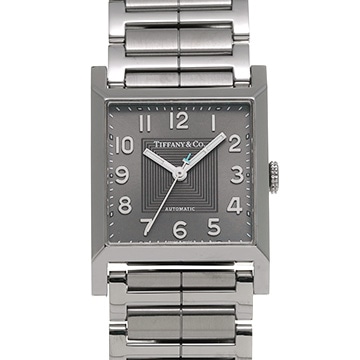 ティファニー 1837 メイカーズ 67460693 グレー レディース 時計 【中古】【wristwatch】