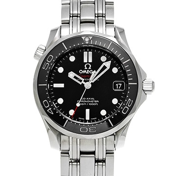 オメガ シーマスター ダイバー 300 212.30.36.20.01.002 ブラック ユニセックス 時計 【中古】【wristwatch】