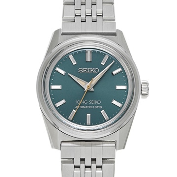 セイコー キングセイコー メカニカル SDKS029 グリーン メンズ 時計 【中古】【wristwatch】