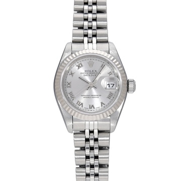 ロレックス デイトジャスト 79174 グレー レディース 時計 【中古】【wristwatch】