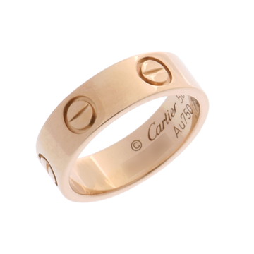 カルティエ ラブリング #50 ゴールド CRB4084650 K18イエローゴールド YG レディース ジュエリー 【中古】【jewelry】