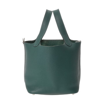 エルメス ピコタン ロック PM マラカイト トリヨンクレマンス レディース バッグ 【中古】【bag】