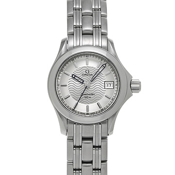オメガ シーマスター 120 クォーツ 2581.31 シルバー レディース 時計 【中古】【wristwatch】
