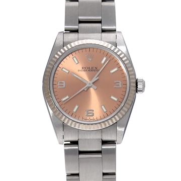 ロレックス オイスターパーペチュアル 67514 ピンク ユニセックス 時計 【中古】【wristwatch】