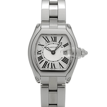 カルティエ ロードスター SM W62016V3 シルバー レディース 時計 【中古】【wristwatch】