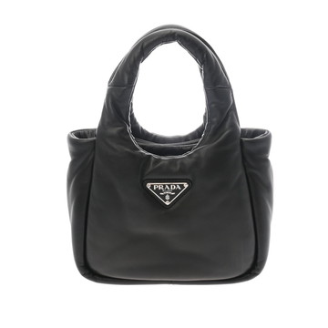 プラダ ミニハンドバッグ ブラック 1BA359 ナッパレザー レディース バッグ 【中古】【bag】