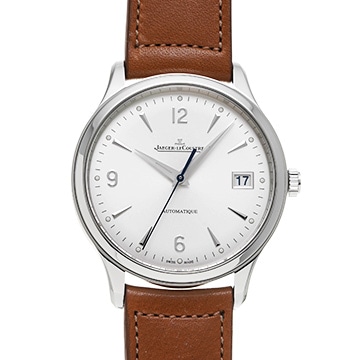 ジャガー ルクルト マスター コントロール デイト Q4018420 シルバーグレー メンズ 時計 【中古】【wristwatch】