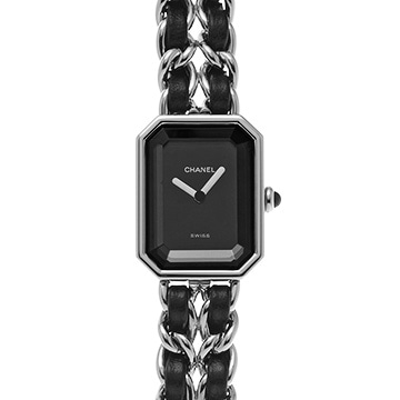 シャネル プルミエール L H0451 ブラック レディース 時計 【中古】【wristwatch】