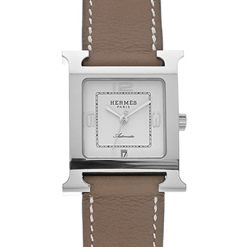 エルメス Hウォッチ HH3.510 ホワイト レディース 時計 【中古】【wristwatch】