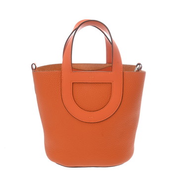 エルメス インザループ 18 オレンジ トリヨンクレマンス/ヴォースイフト レディース バッグ 【中古】【bag】