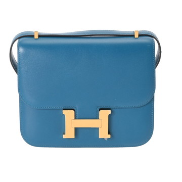 エルメス コンスタンス3 18 ブルーイズミール タデラクト レディース バッグ 【中古】【bag】