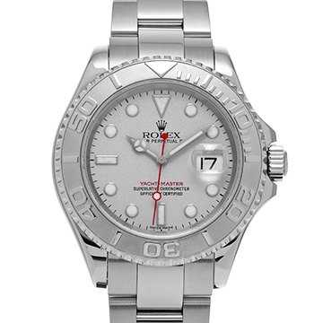 ロレックス ヨットマスター ロレジウム 16622 グレー メンズ 時計 【中古】【wristwatch】