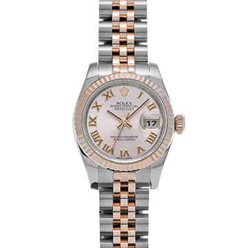 ロレックス デイトジャスト 179171 ピンク レディース 時計 【中古】【wristwatch】