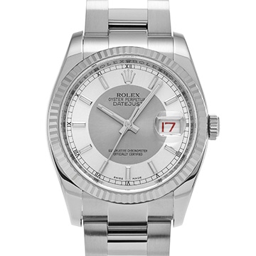 ロレックス デイトジャスト 116234 シルバー メンズ 時計 【中古】【wristwatch】