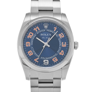 ロレックス エアキング 114200 ブルーコンセントリック メンズ 時計 【中古】【wristwatch】