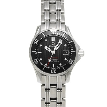 オメガ シーマスター ダイバー 300 212.30.28.61.01.001 ブラック レディース 時計 【中古】【wristwatch】