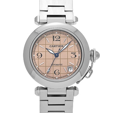 カルティエ パシャC W31024M7 ピンク ユニセックス 時計 【中古】【wristwatch】