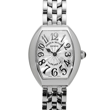フランクミュラー ハートトゥハート 5002SQZ AC シルバー レディース 時計 【中古】【wristwatch】