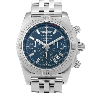 ブライトリング クロノマット 44 スペシャル AB011511/C956 ブルー メンズ 時計 【中古】【wristwatch】