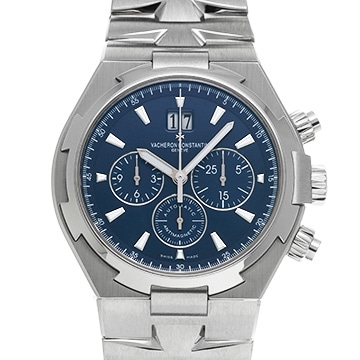 ヴァシュロン コンスタンタン オーバーシーズ クロノグラフ 49150/B01A-9745 ブルー メンズ 時計 【中古】【wristwatch】