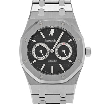 オーデマ ピゲ ロイヤル オーク デイデイト 26330ST.OO.1220ST.01 ブラック メンズ 時計 【中古】【wristwatch】